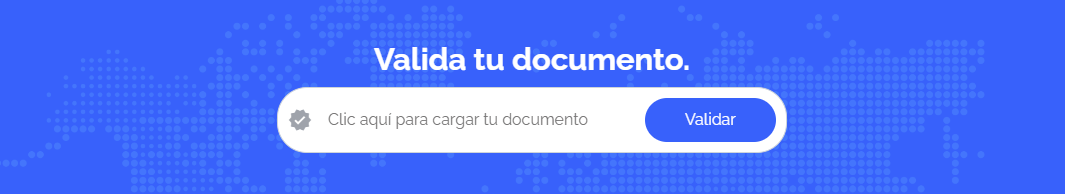 Valida tu documento